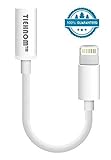 TiehnomTM Lightning to 3.5 mm Headphone Jack Adapter for iPhone 5/5s/6/6s/6 Plus 7/7 Plus (white)