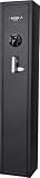 BARSKA New Large Quick Access Biometric Rifle Gun Safe Cabinet (9.8 in x 8.6 in x 52.17 in)