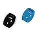 UTSAUTO Rubber Key Fob Cover Keyless Entry Shell Case Fob Rubber Key Skin Cover Fit for Honda Accord Civic CR-V 2+1 Buttons