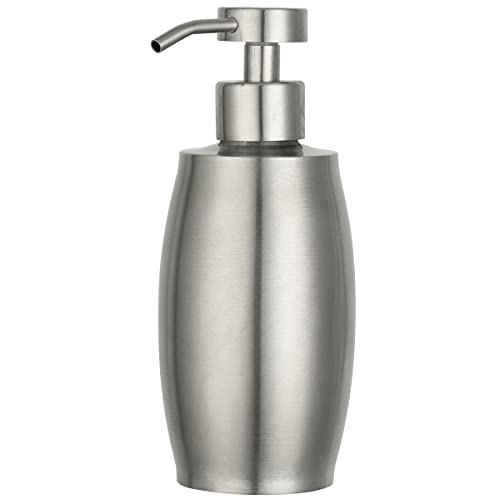 GAPPO Foaming Soap Dispenser Brushed Nickel Stainless Steel Metal Pump Hand Lotion Bottle for