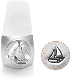 Impressart Sailboat Design Stamp 6mm