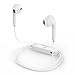 TOPLAY Wireless Sports Bluetooth Headphones, Earphones Stereo with Mic Bass Noise Cancellation Bluetooth V4.1 for Gym Running Workout 8 Hour Battery Noise Canceling Headsets (White)