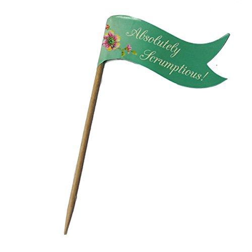 BoatShop 24 Buffet Party Food Cake Cupcake decoration Topper Picks Flags - Thumbnail 3