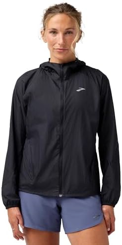 Amazon.com: Brooks Men's Canopy Packable Jacket, Lightweight Wind