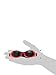Doggles ILS Shiny Red Frame Smoke Lens Small