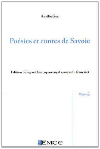 Poésies et contes de Savoie
