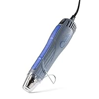 Chandler Tool Embossing Heat Gun - 300 Watt - Dual-Temperature Professional Heat Tool - for Embossing Shrink Wrapping Paint Drying Crafts Electronics DIY (Blue)