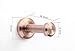 eForwish Brass Robe Hooks Wall Mounted - Towel Hooks Coat Hooks Wall Hooks Hat Hangers(Red Copper,2-Piece)