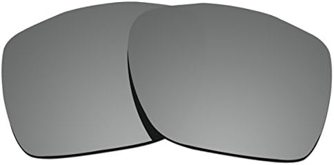 COLOR STAY LENSES 2.0mm Thickness Polarized Replacement Lenses for Oakley TwoFace XL 009350 Titanium Mirror