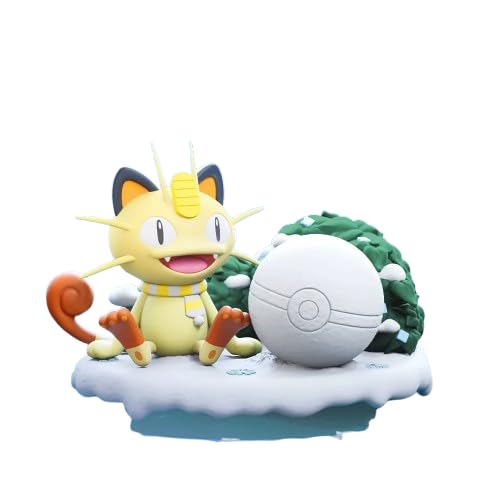 Pokemon | Natural Wild Wilderness Ornaments | Lanbowang | 15+ Years (Meowth)