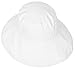 Simplicity Women's Cotton Summer Beach Sun Hat with Wide Fold-Up Brim White