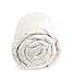 Clara Clark Comforter - All Season Down Alternative Bedding Comforter/Duvet Insert, Ultra Soft, Box Stitched. King Size, White