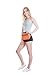 SoJourner Orange Fanny Pack - Festival Packs for men, women | Cute Waist Bag Fashion Belt Bags