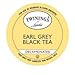 Twinings of London Naturally Decaffeinated Earl Grey Tea 24-Count K-Cups (Pack of 2)