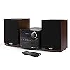 Sharp XL-B517D(BR) geluidssysteem stereo-installatie met DAB-radio, DAB+, FM, Bluetooth, CD-MP3, USB-weergave, houten…