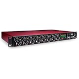 Focusrite Scarlett OctoPre Dynamic 8-Channel Mic Pre Expansion with Analog Compression, 8 In/8 Out