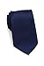 PUCCINI Bows-N-Ties Men's Necktie Solid Color Microfiber Satin Tie 3.25 Inches (Navy Blue)