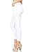 Wax Denim Women's Juniors Ankle Jeans w Rough Ankle Hem