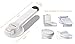 Universal Fit Safety Toilet Lock by Hombae, Adhesive Baby Proofing Device for The Toilet Seat Lid, Convenient Swing Mechanism for Easy One Hand Operatio, Durable and Discreet Design (1 Count)