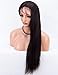 Chantiche 180% Density 360 Lace Wigs with High Ponytail and Baby Hair Pre-plucked Human Hair Wig Straight Brazilian Virgin Remy 360 Lace Frontal Wig for Women 20inches Natural Color
