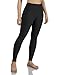 ODODOS Women’s Mid Waisted Tummy Control Yoga Pants,Full-Length Leggings with Inner Pockets,Black,XX-Largethumb 1