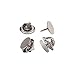 Tie Tacks Blank Pins with Clutch Back - Pack of 25