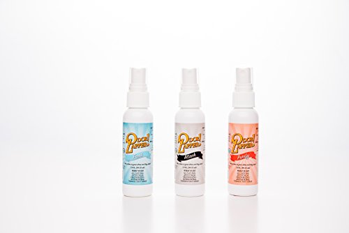 Odor Zapper Disinfectant Spray - For use in Shoes, Gym Bags, Yoga Mats, Kid's Cars and More! - "Power Pack" - 3 Pack - 2 Ounce Bottles