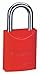 Master Lock 6835KARED High-Visibility Keyed-Alike Aluminum Padlock, Red