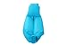Inflatable Lounger Chair with Detachable Pillow: Lazybag Air Lounge Chair for Indoor Outdoor Use | Pool Float, Portable Camp Seat, Lazy Hangout Couch (Blue)