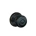 Schlage, Aged Bronze F10GEO716 Georgian Passage Knob