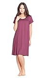 Savi Mom Women's Nursing Nightgown L Wine