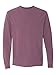 Comfort Colors Ringspun Garment-Dyed Long-Sleeve T-Shirt (C6014)- BERRY, M