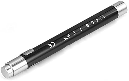 Zaidern Super Bright LED Flashlight High Lumens Medical First Aid LED Mini Portable Pockets Pen Light Flashlight Torch Doctor Nurse EMT Emergency (Black)