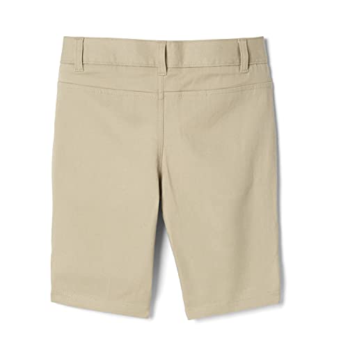 French Toast Little Girls' Twill Bermuda Short, Khaki, 6X Pricepulse