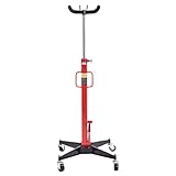 Goplus 1100 Lb High Lift Transmission Jack Foot Pump Spring Loaded