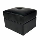 Dorel Home Products 3322 096 Emma Revolution Ottoman, Black