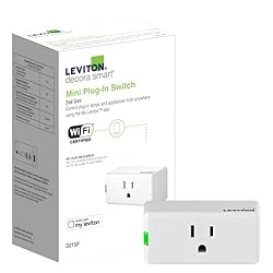 Leviton Decora Smart Plug, Wi-Fi 2nd Gen, Works
