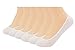 Women's Coolmax No-Show Liner, Low Cut Sport Socks, Coolax Casual Socks, by Keewen (6-Pack)