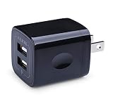 Ailkin USB MultiPort Charging Block, Wall Plug Station, Home Travel Charger Cube, Wall Charger Brick, Rapid Charger Adapter, Fast Android Charger Replacement for iPad/iPhone/iPod/Samsung/More