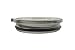 Replacement Lid with Retractable Sip Hole Cover for 30 Oz (Ounce) Insulated Tumblers | Straw Ready (Smoke)