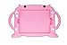 CHINFAI Kids Case for iPad, Cute Cartoon Case for iPad 2017 2018 9.7 inch, Case for iPad Pro/iPad Air 1 2, Shockproof Silicone Protective Cover with Self Stand[BPA Free][Side Handles] (Pink)