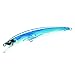 Yo-Zuri Crystal 3D Minnow Floating Lure, Blue Tiger, 5-1/4-Inch