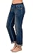 PajamaJeans Women's Boyfriend Stretch Knit Denim Jeans, Bluestone, X-Large16-18