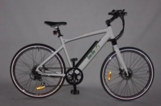 Green Bike USA Best Electric Mountain bicycle, light, strong, 27.5 inch, 350W,36V Samsung, 9 pedal assist levels, perfect city Ebike (WHITE)