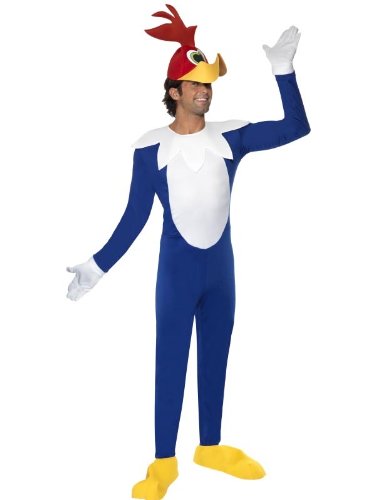 Woody the Woodpecker Costume Jumpsuit Adult