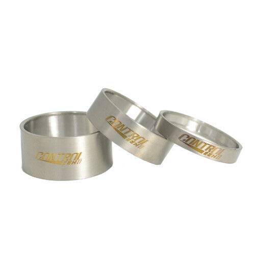 Control Tech Titanium 1-1/8 inch Bicycle Headset Spacer 3 pcs/1set, HSS-12, ST1844