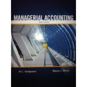 MANAGERIAL ACCOUNTING