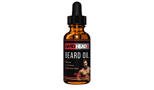HARD HEADD-Beard Oil - PREMIUM - ALL NATURAL - FRAGRANCE FREE - MADE IN USA