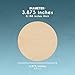 Wooden Cutouts for Crafts, Wood Circles, 0.18 Inch Thick (4 in, 24-Pack)
