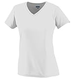 Augusta Sportswear WOMEN'S WICKING T-SHIRT L White